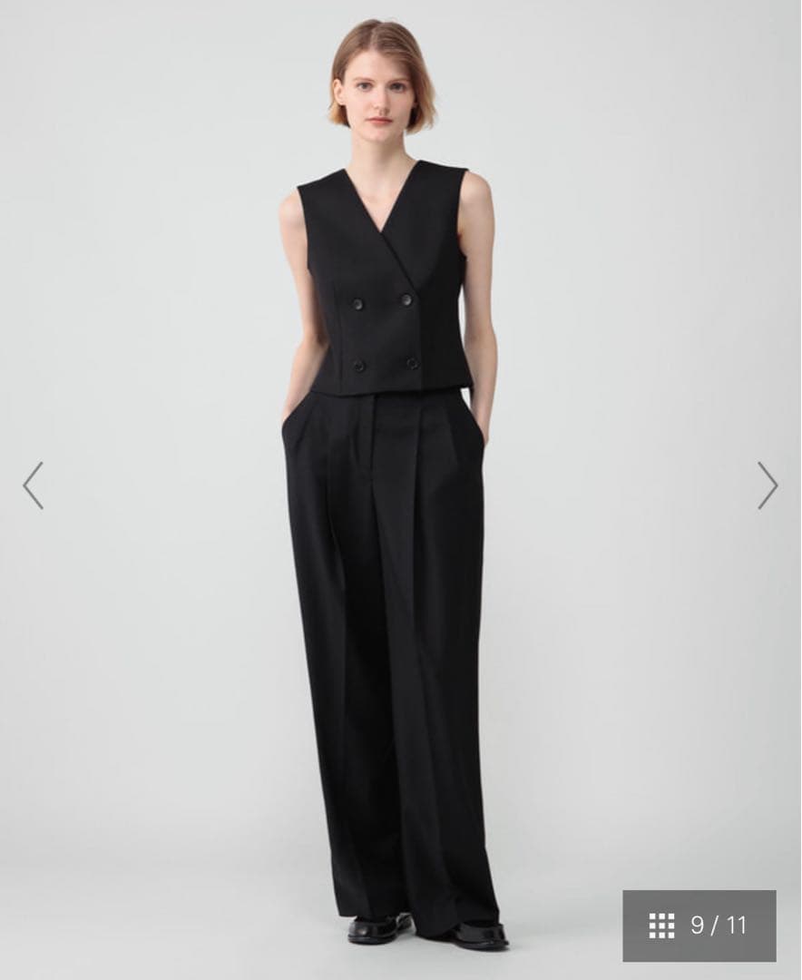 2025FW 新作 現行品 ベスト ブラック