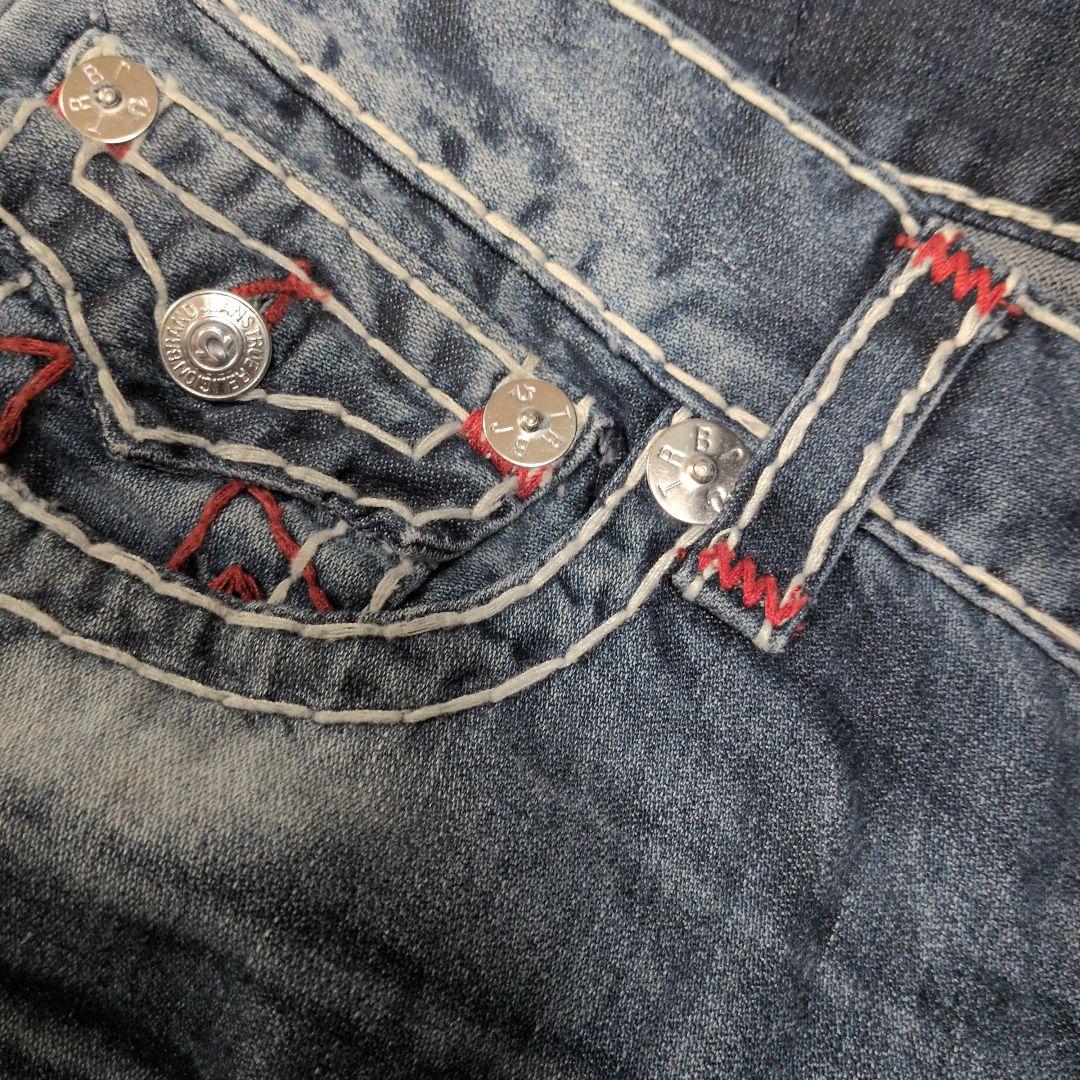 TRUE RELIGION SUPER T ストレートデニム 34