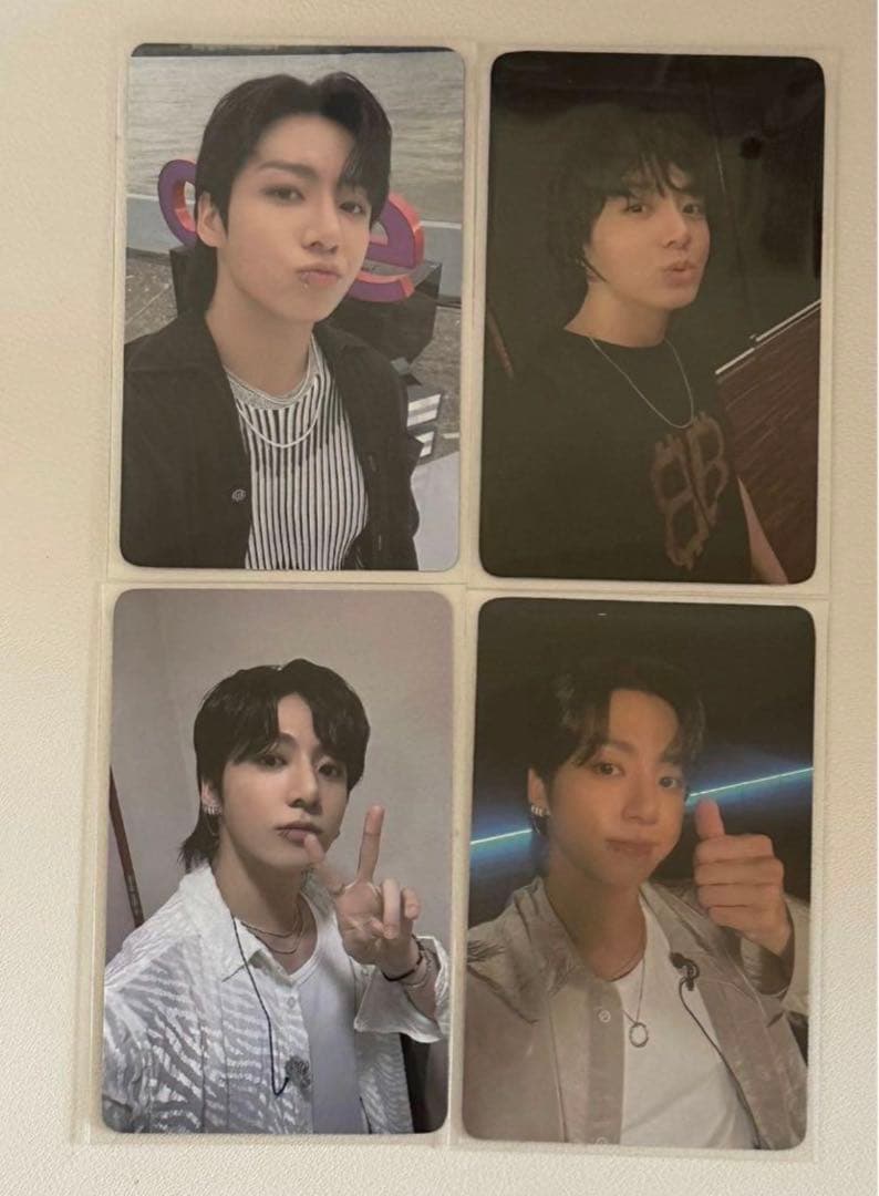 BTS ジョングク グク GOLDEN soundwaveラキドロ　4枚セット