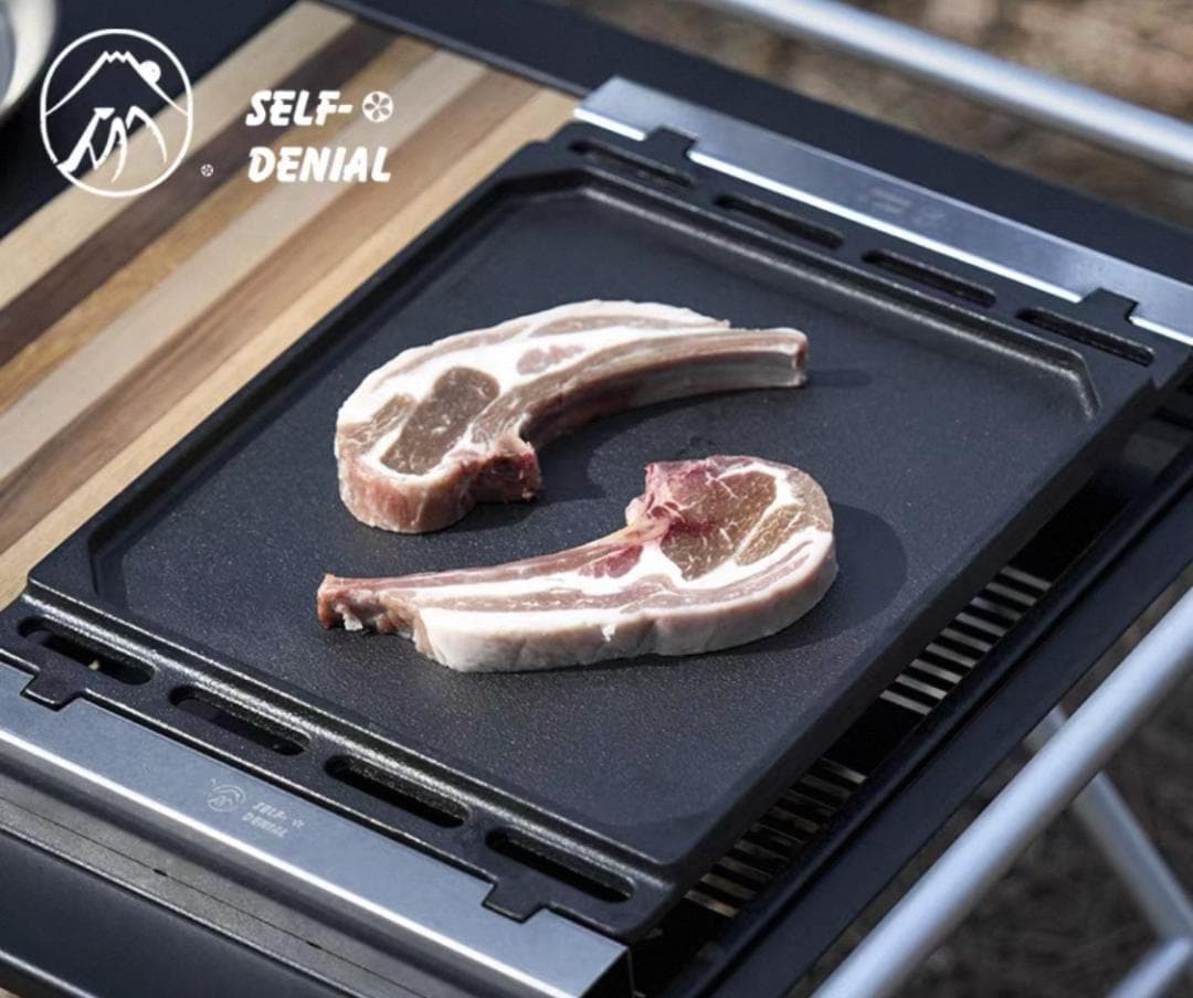 新品 スノーピーク フラットバーナー専用 本格グリル 鉄板