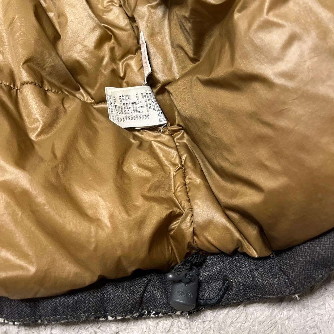 【早いも勝ち】THE NORTH FACE チェック柄ダウンジャケット韓国M95