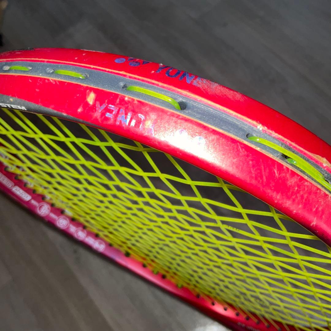 ソフトテニス　ヨネックス　ボルトレイジ　7s クレナイ