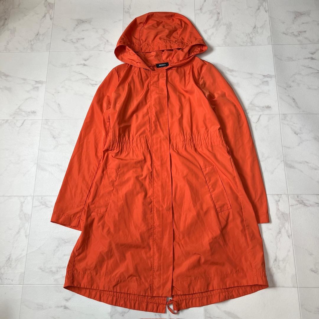 ✨美品✨マックスアンドコー MAX&Co. 撥水加工 フーデッド ライトコート