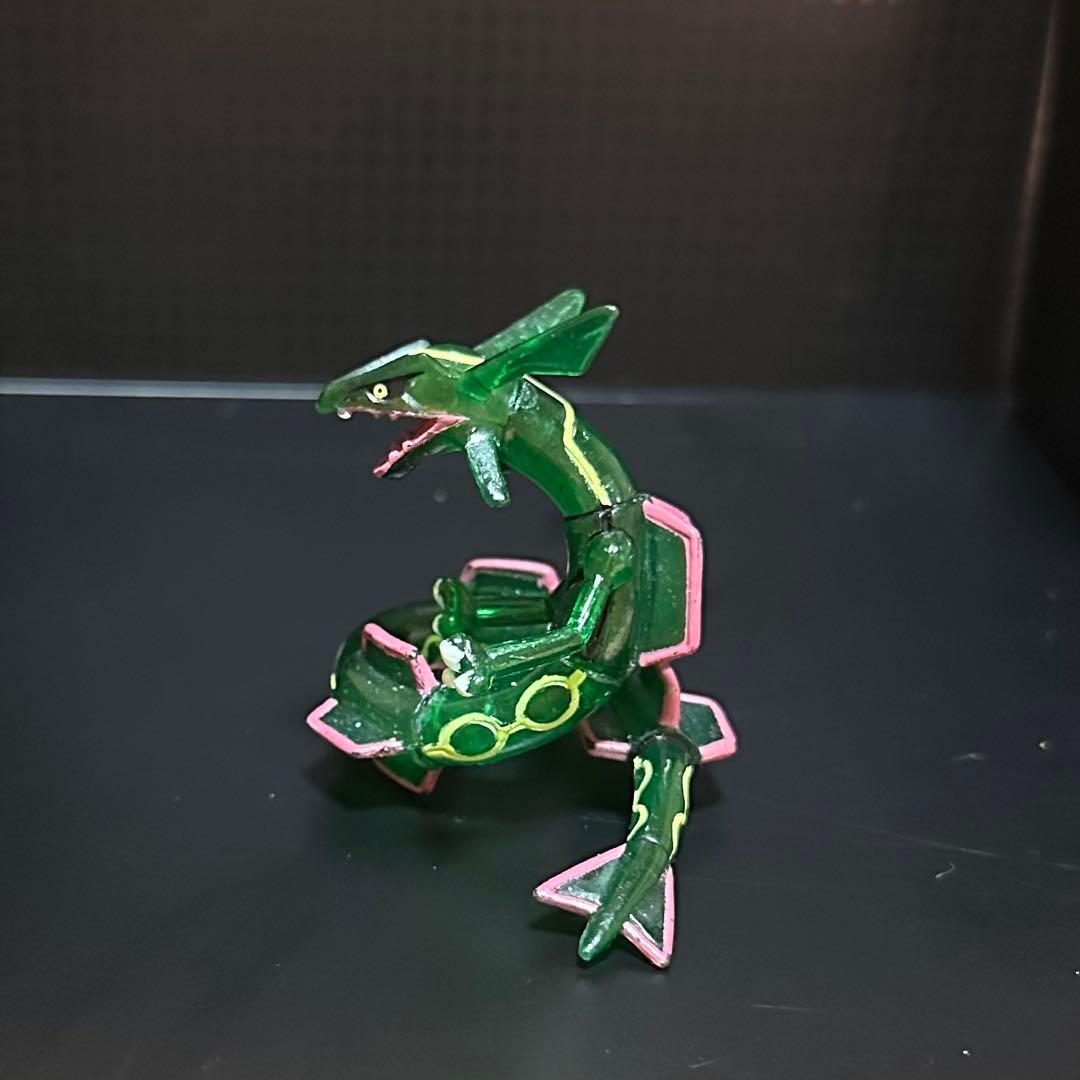 Pokémonモンコレ劇場版クリアver.『レックウザ』初期　TOMY製