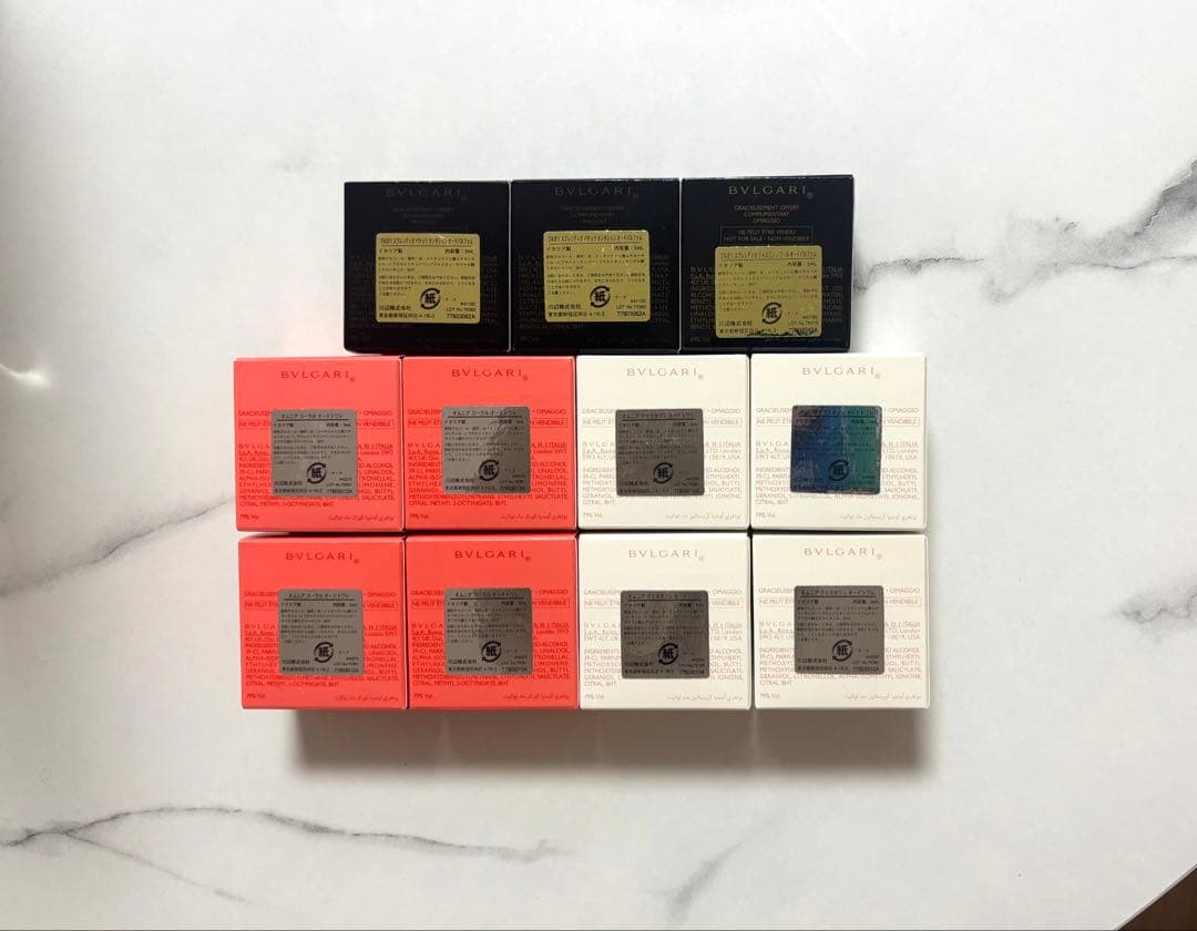 BVLGARI ミニチュア香水 11点 まとめ売り