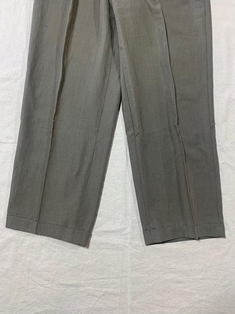 80s ジバンシー GIVENCHY 3タック スラックス 良サイズ