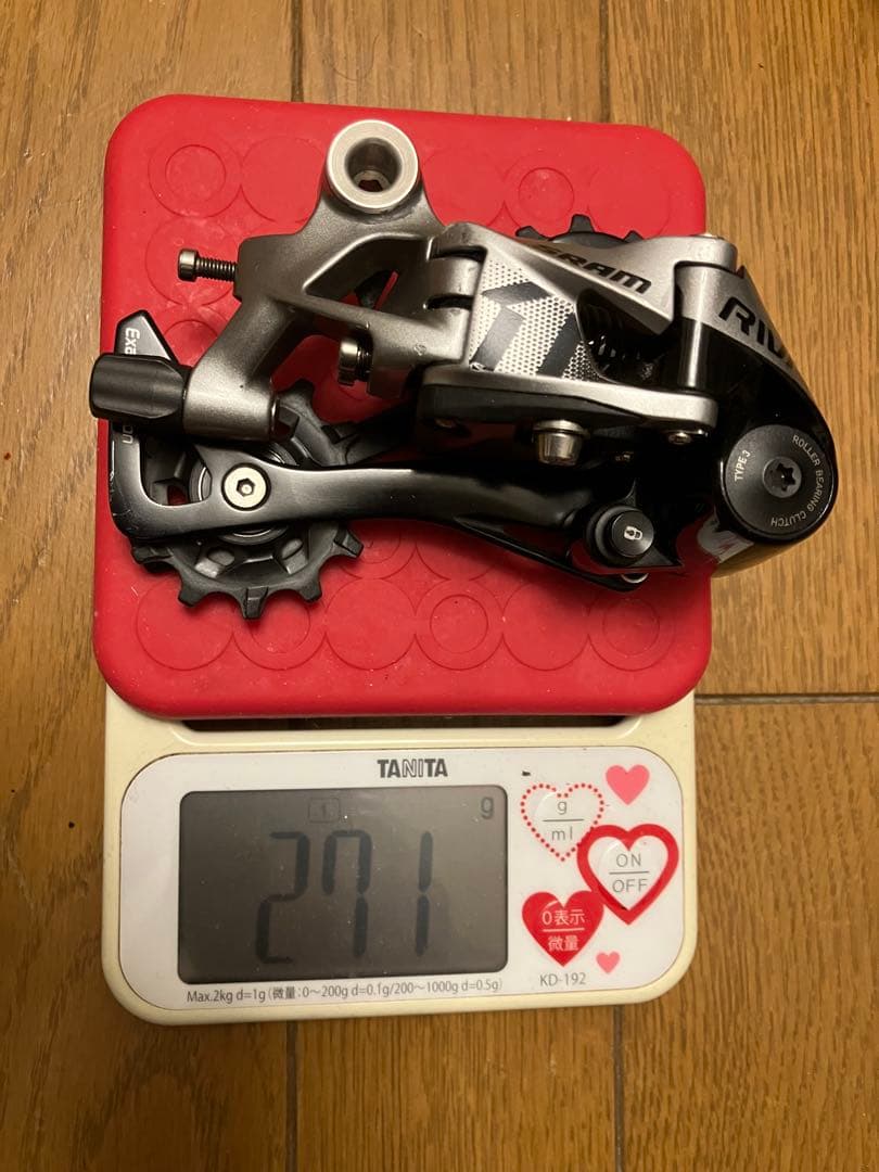 SRAM Rival 1リアディレイラー 11速 ロングケージ（MAX42T）