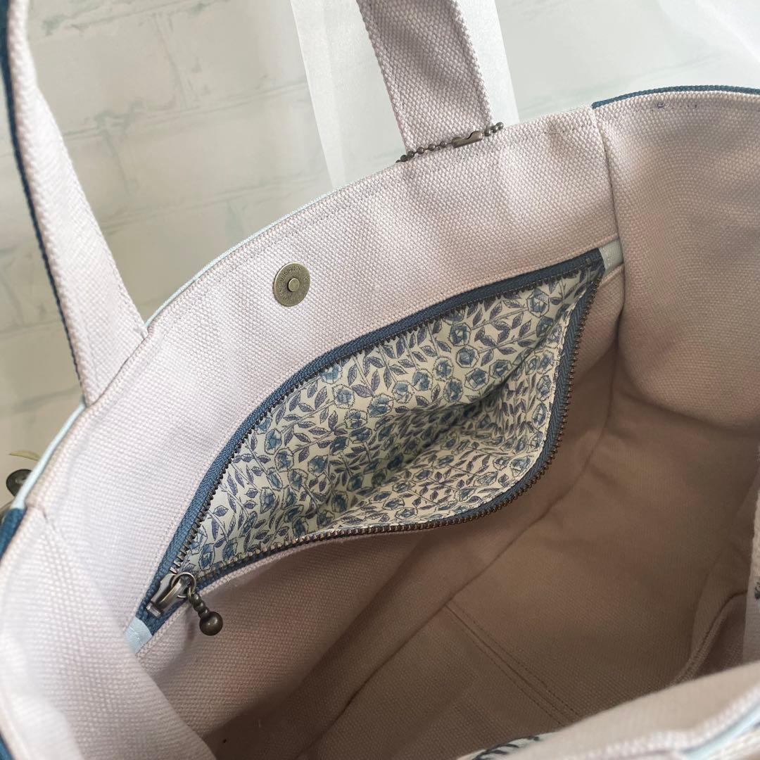 ハンドメイド　ラウンドトートバッグ ミナ following day 444