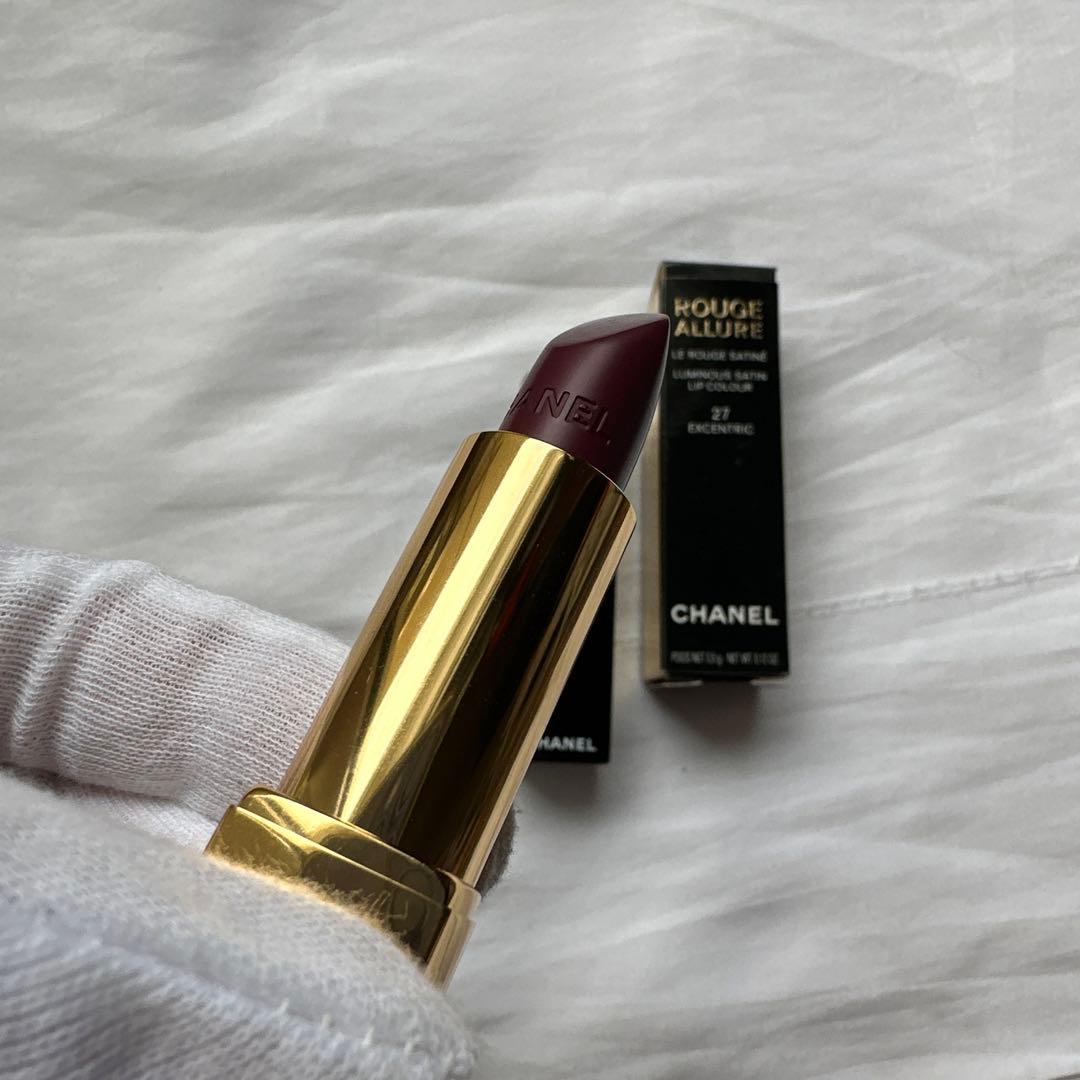 廃盤カラー　希少　シャネル 27 EXCENTRIC 口紅　フランス製