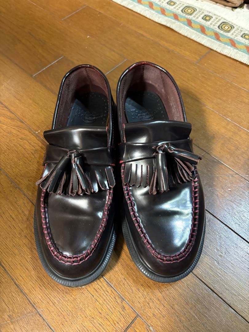 ローファー ドクターマーチン　チェリーレッド