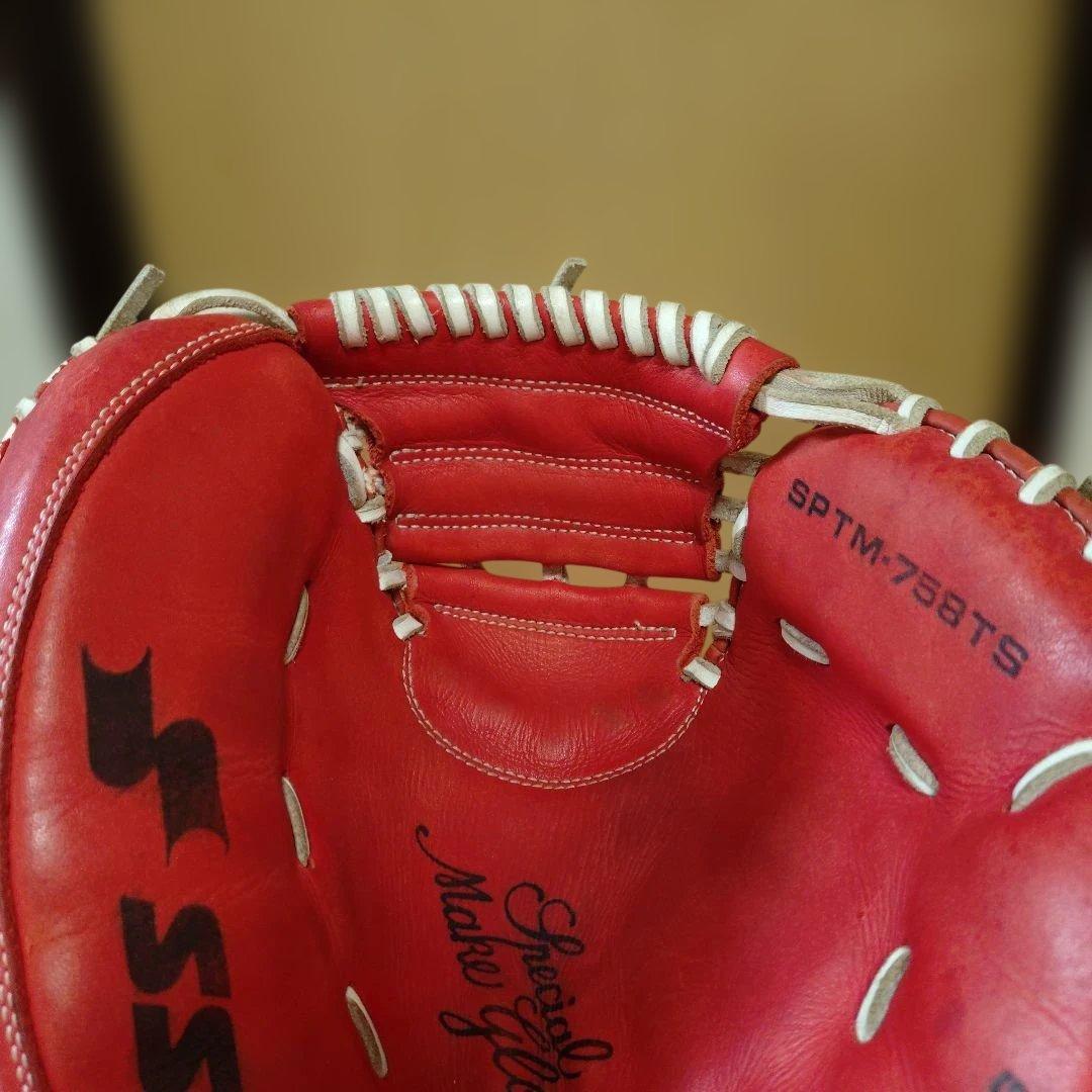 明かしエスエスケイ　スペシャルメイク　一般軟式用キャッチャーミット大きめ