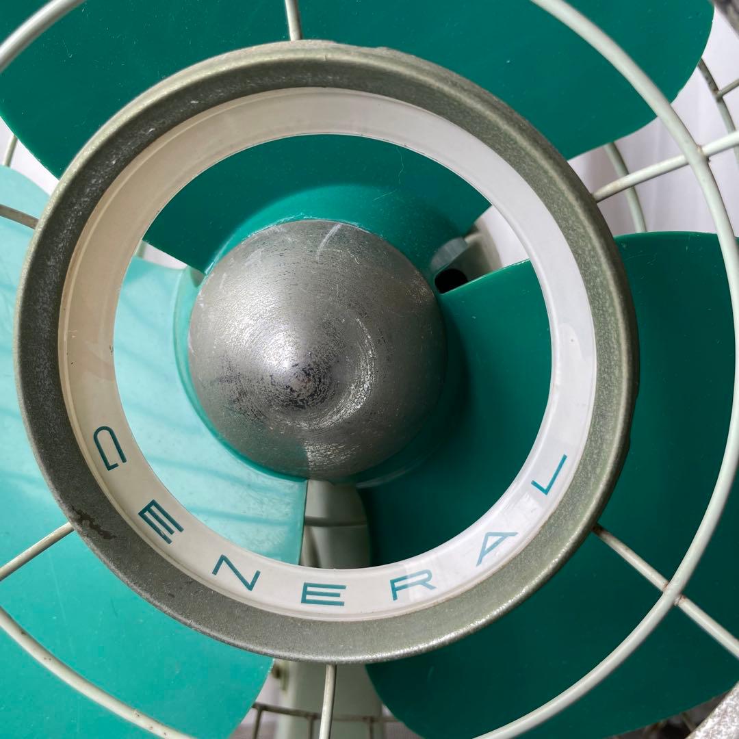 ★動作品 レトロ 扇風機 CENERAL ゼネラル 30cm 3枚羽根