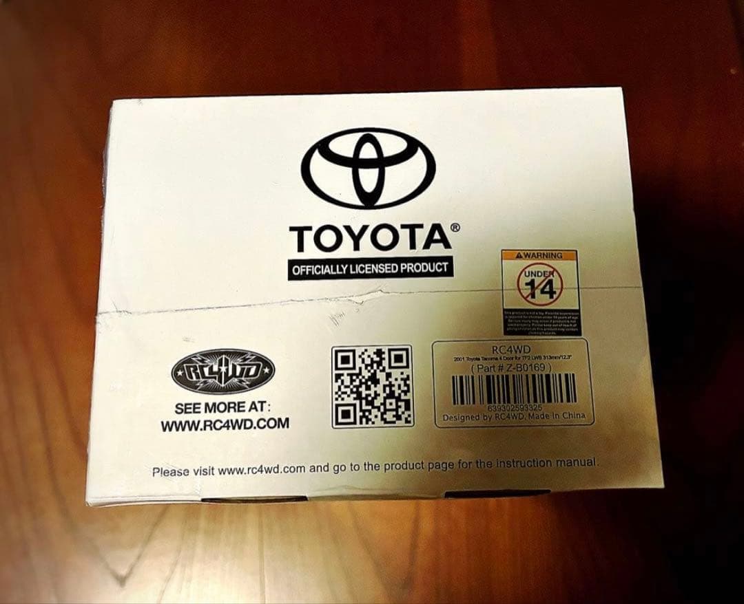 RC4WDトヨタタコマボディのみ（新品未開封）