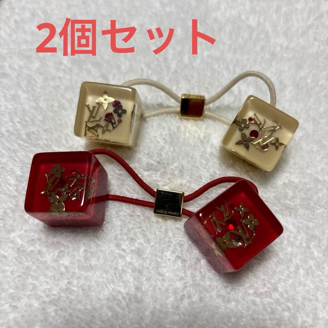 ルイビトン　キュービックヘアゴム　巾着袋入り