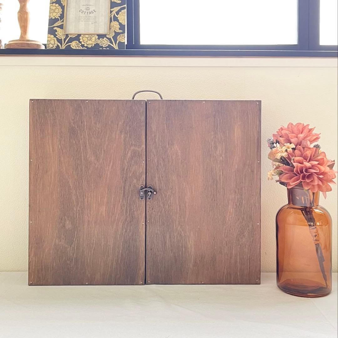 什器セットA　什器ホールド板付き(ブラウン)