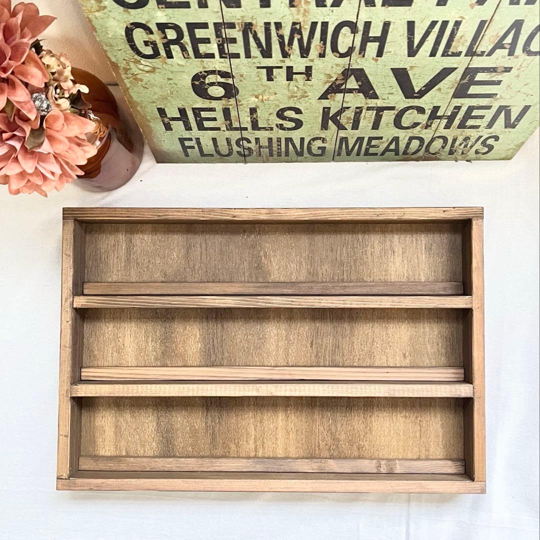 什器セットA　什器ホールド板付き(ブラウン)