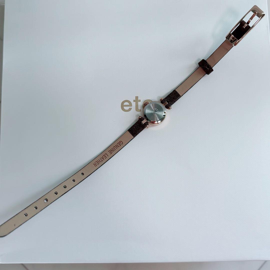 ete ダイヤモンド サークルフェイス ウォッチ