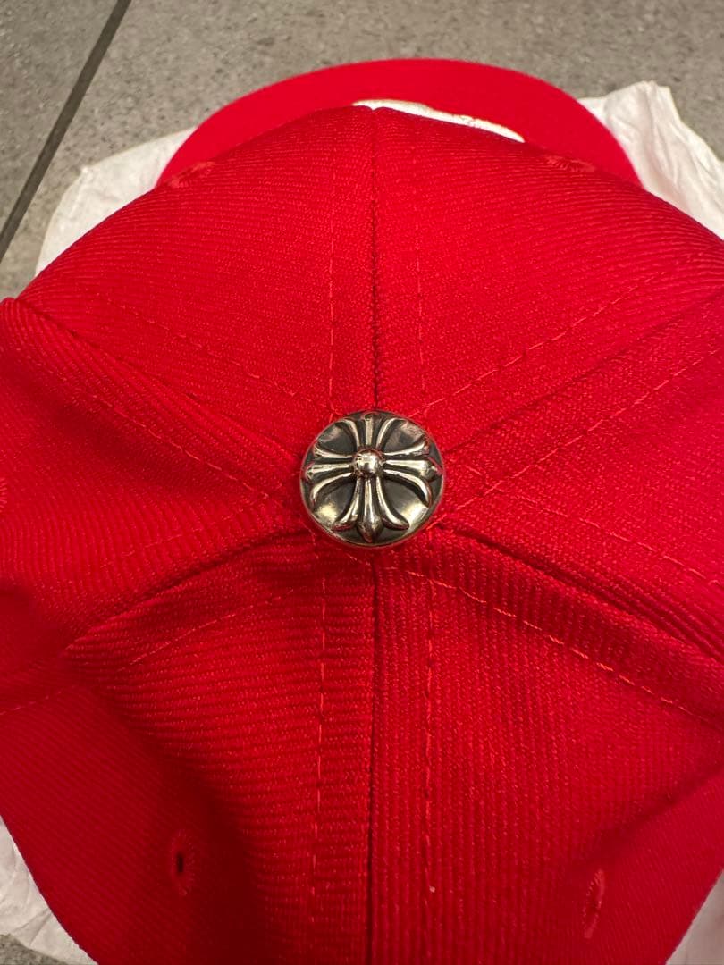 新作CHROME HEARTS クロムハーツ CHロゴ刺繍ベースボールキャップ