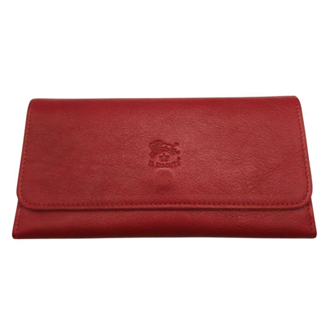 イルビゾンテ 長財布 SCW009 ROSSO 赤 レザー 新品未使用 正規品