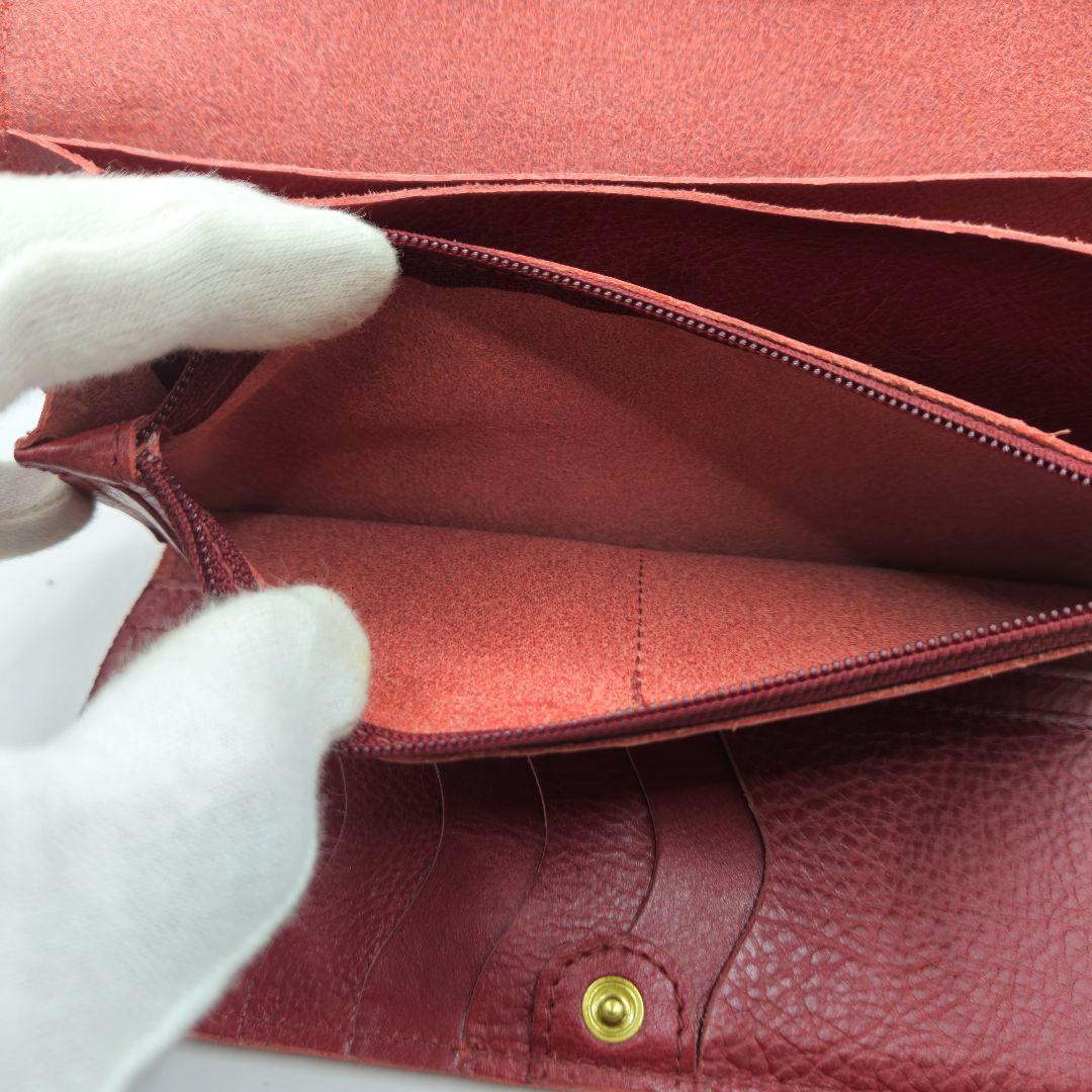 イルビゾンテ 長財布 SCW009 ROSSO 赤 レザー 新品未使用 正規品