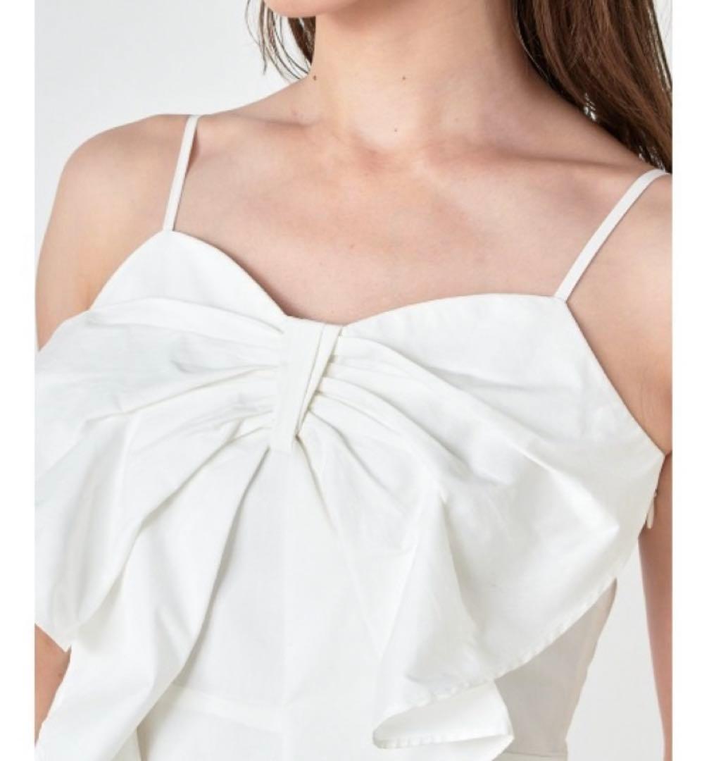 SNIDEL スナイデル snidel リボンディティールブラウス