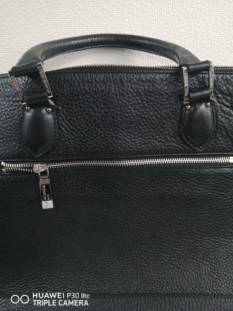 PELLE MORBIDA ペッレモルビダ ブリーフバッグ ビジネス ブラック