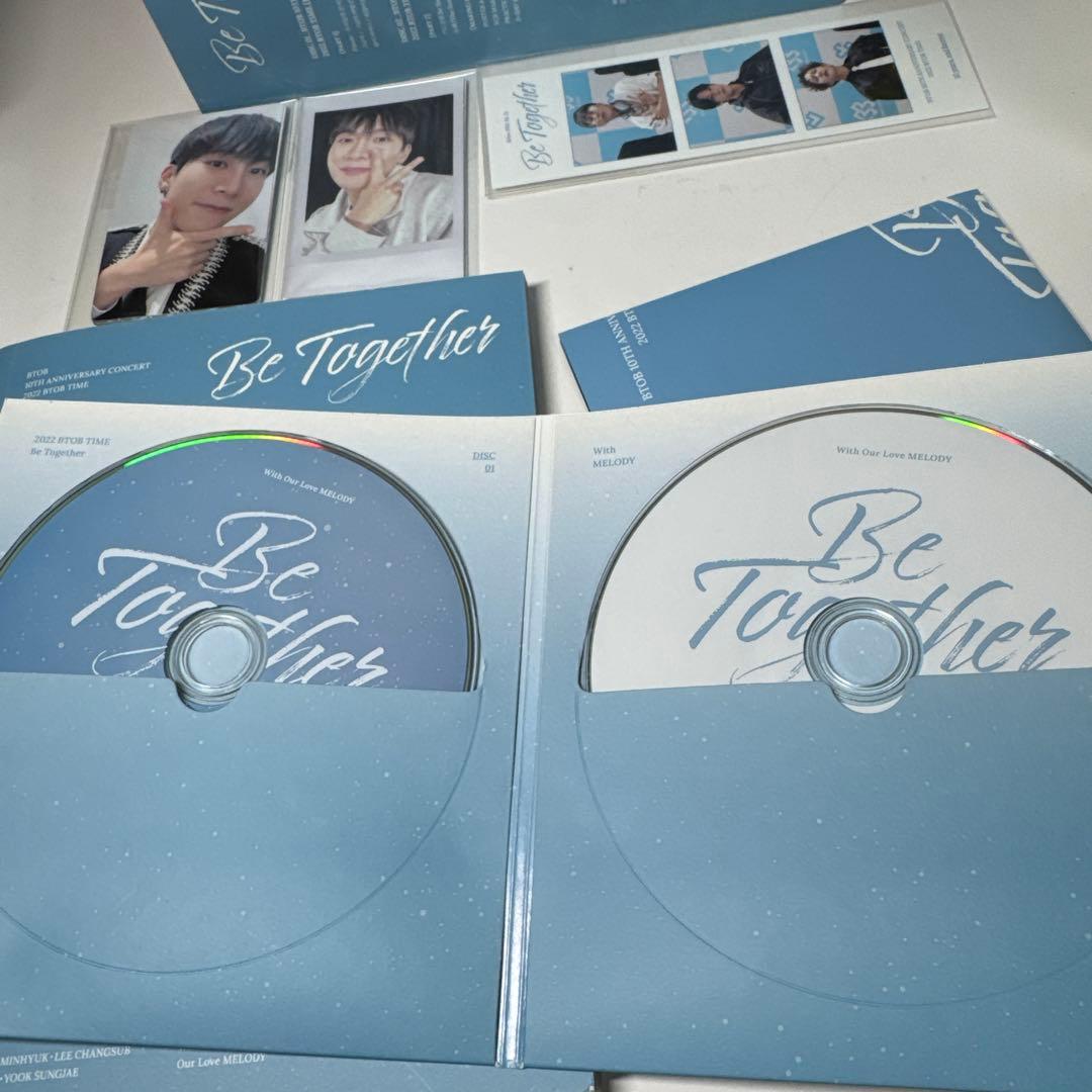 btob be together dvd トレカ ポラロイド付き