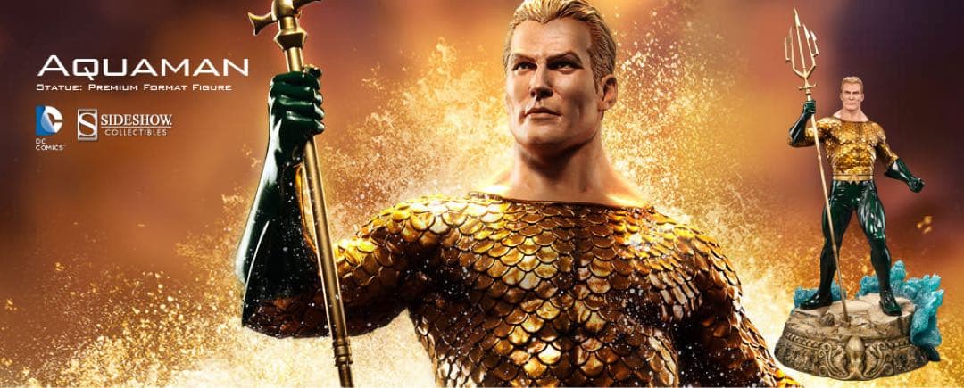 サイドショウプレミアムフォーマット アクアマン スタチュー DCコミックス