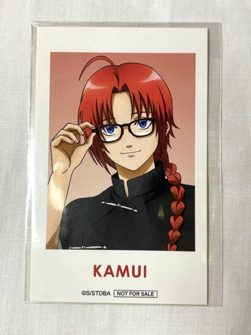 【新品・未使用】Zoff 銀魂 神威 モデル メガネ ウェリントン