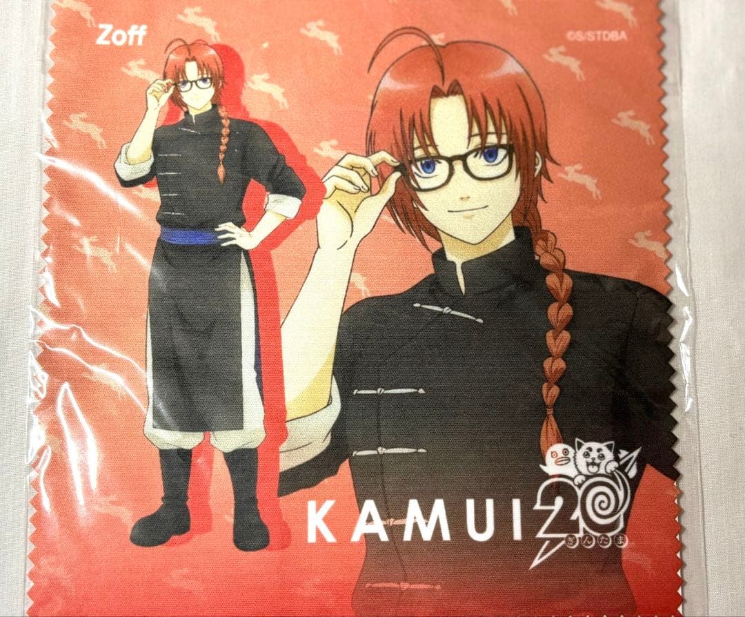 【新品・未使用】Zoff 銀魂 神威 モデル メガネ ウェリントン