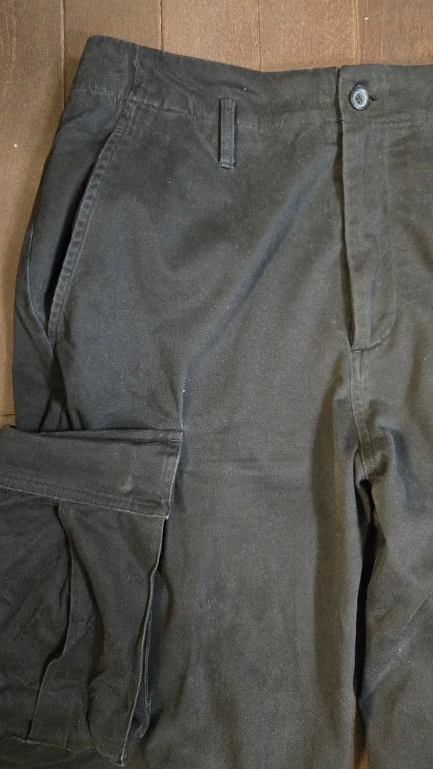 GRANCY　ZipDesign CargoPants ブラックMサイズ