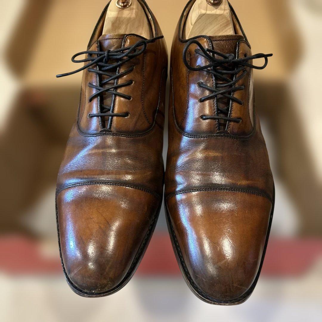 REGAL ストレートチップ レザーシューズ シューケース付き