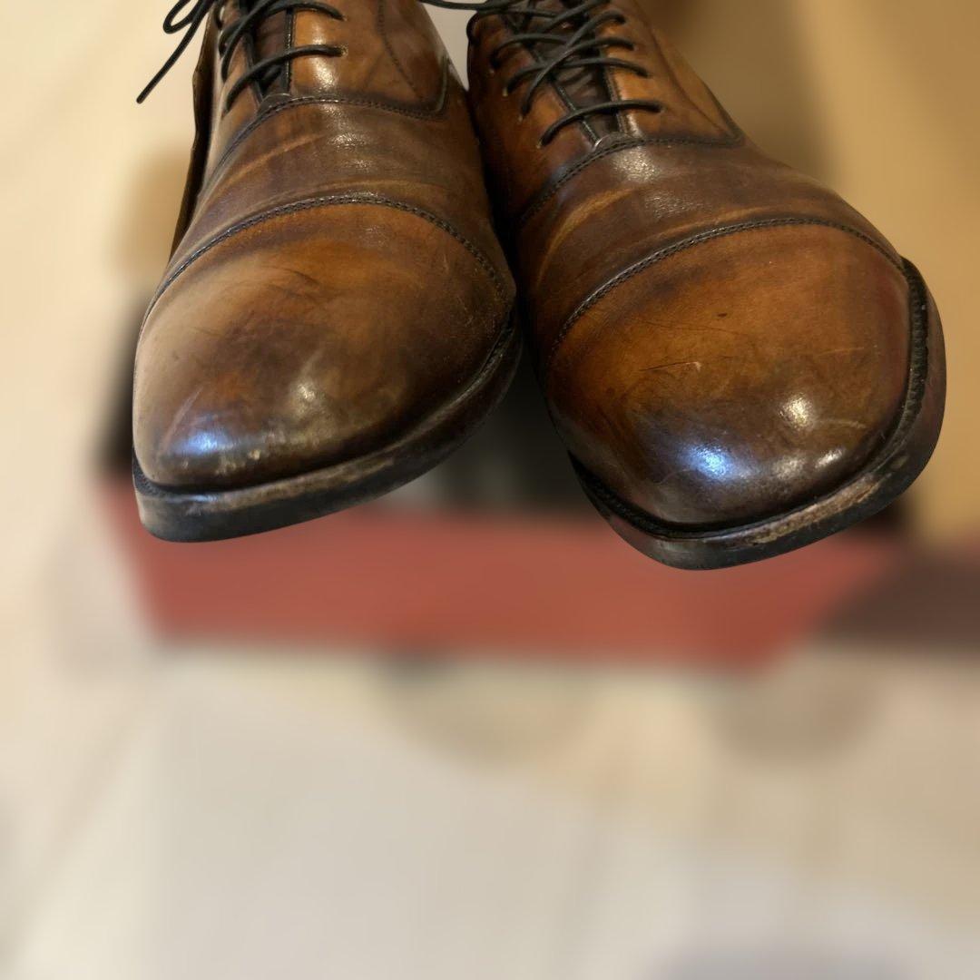 REGAL ストレートチップ レザーシューズ シューケース付き