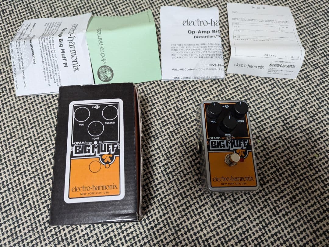 ギター Electro-Harmonix OP AMP BIG MUFF Pi