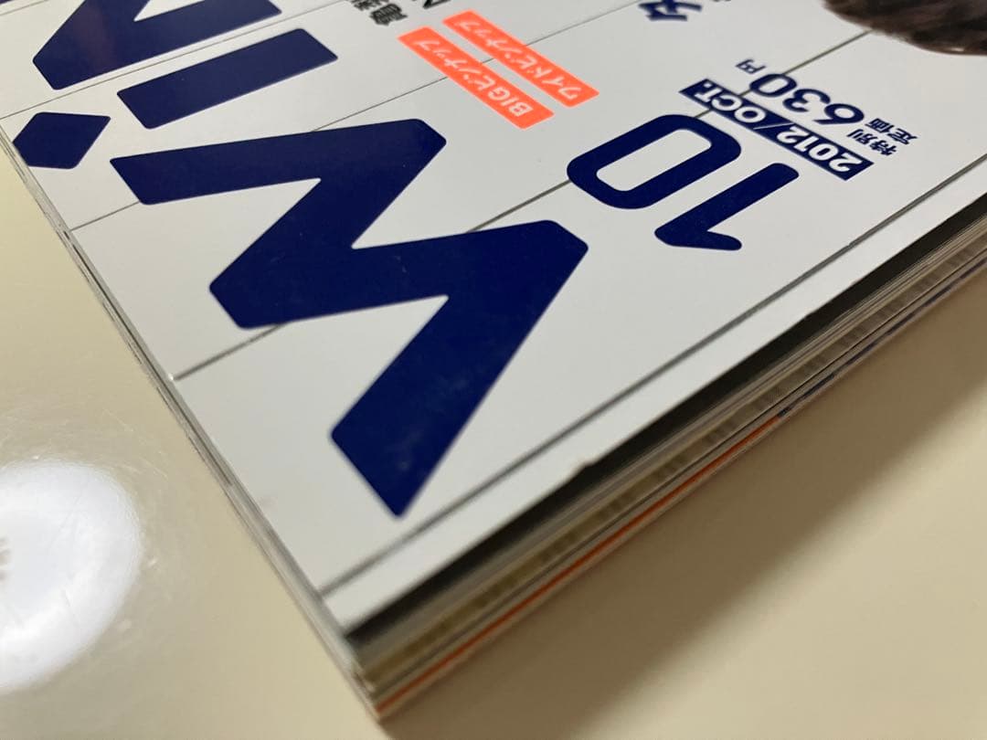 WiNK UP SixTONESバカレア組表紙（2012年10月号）