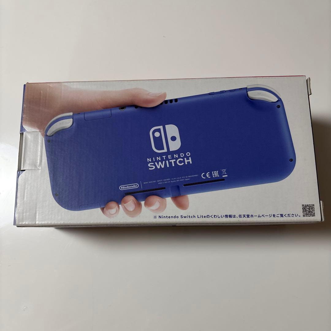 Nintendo Switch Lite ブルー 本体 ACアダプター箱付き