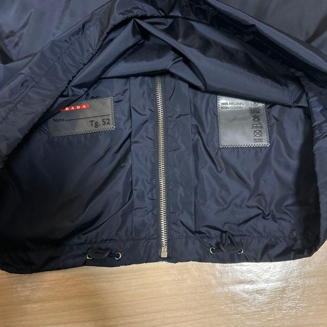 prada sga239 フード付きナイロンベスト アーカイブ