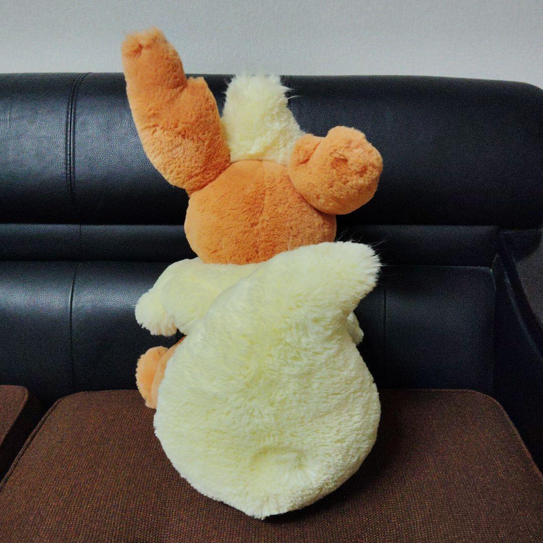 ポケモン★ ♥サンダース・シャワーズ・ブースター♥★ふわふわ抱き ぬいぐるみ