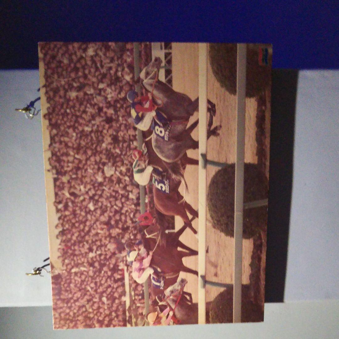 オグリキャップの、引退レ-スばねる、1990年有馬記念優勝、少しよごれあり、