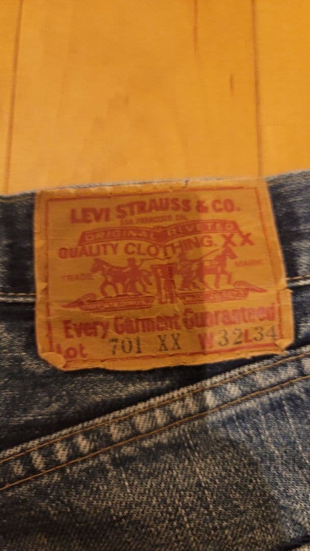Bricolage 90s Levi's 701 XX 日本製