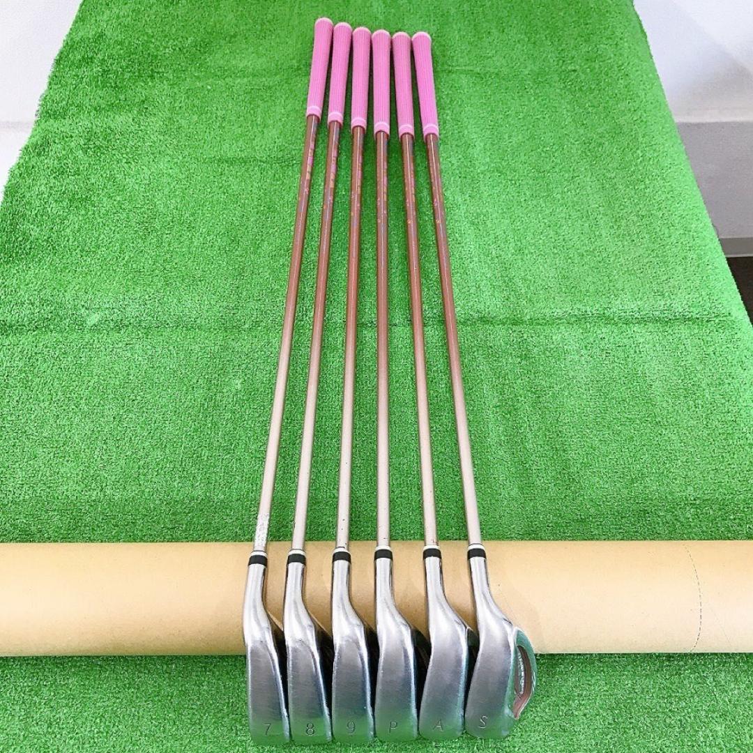 チ89★ゼクシオイレブン XXIO11代目 6本レディースアイアンセット A