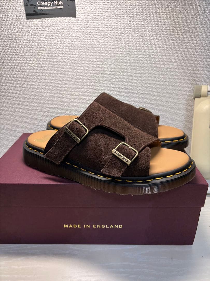 《新品未使用》Dr.Martens サンダル DAYNE DARK BROWN