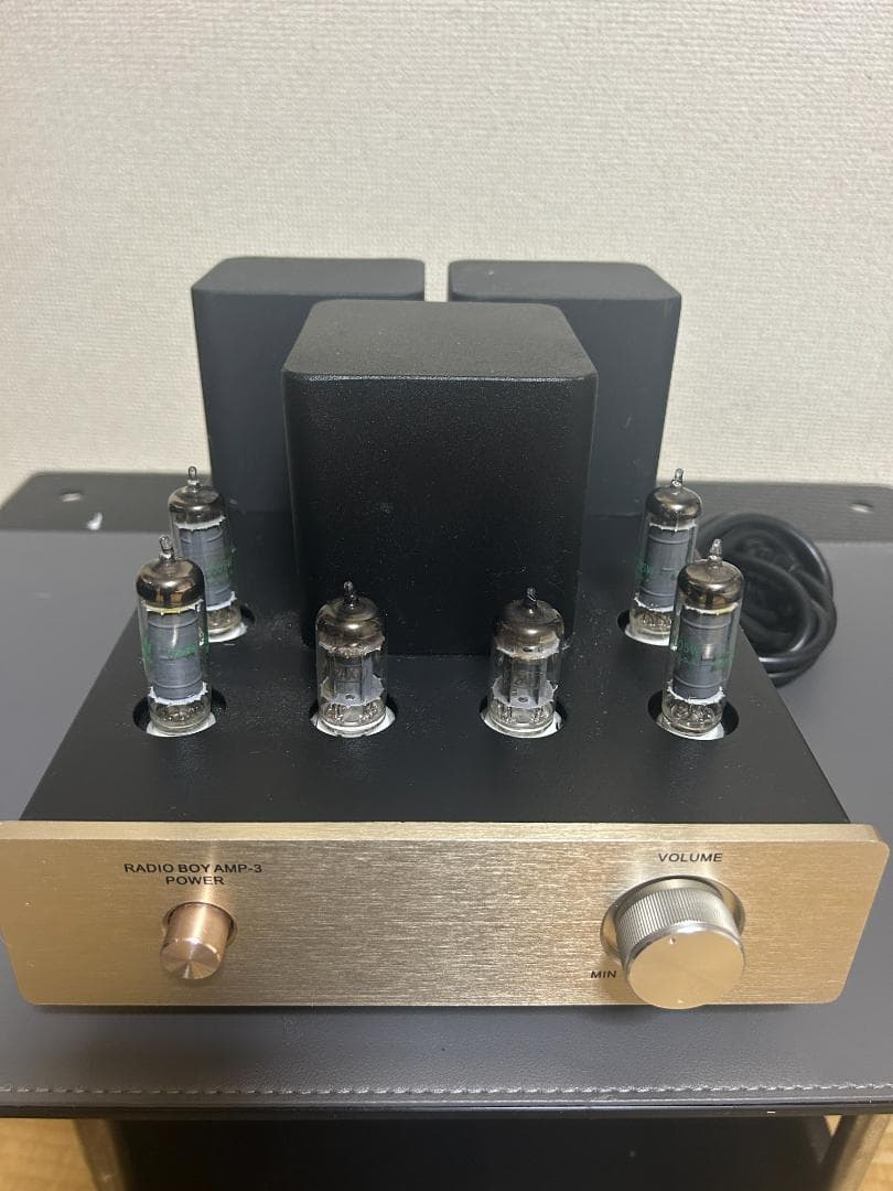 ●真空管アンプ　ラジオ少年　AMP-３　動作確認済み