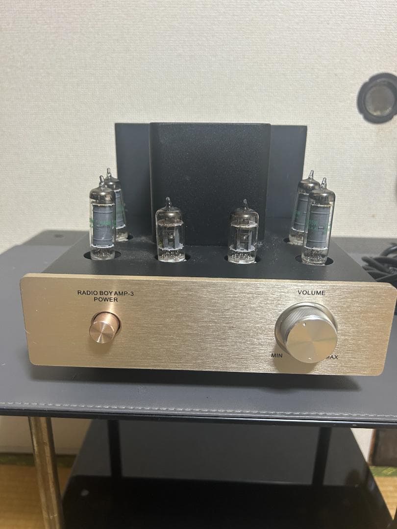 ●真空管アンプ　ラジオ少年　AMP-３　動作確認済み