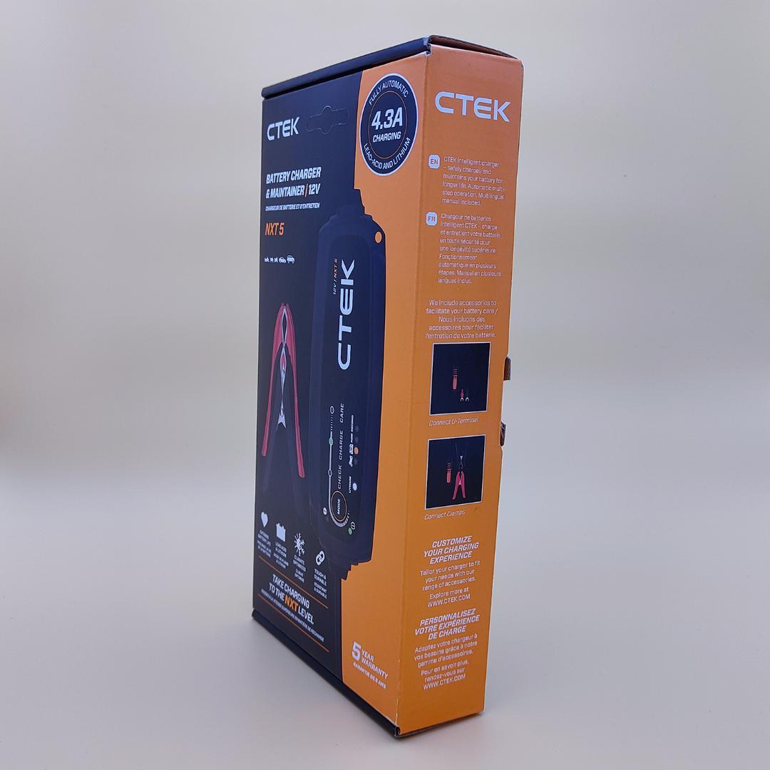 CTEK 充電器 最新 NXT 5 (MXS5.0後続機) 鉛・リチウム両方充電