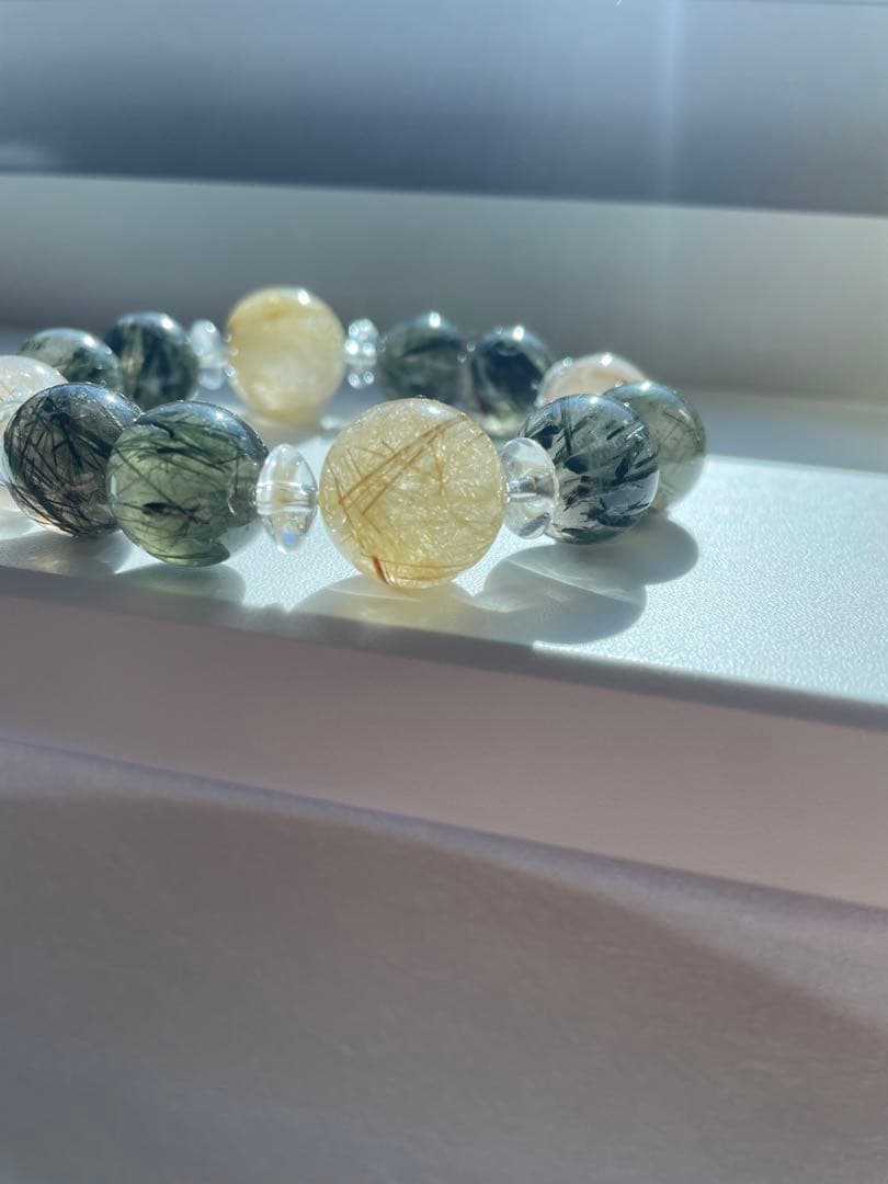 ルチルクォーツ　ブレスレット