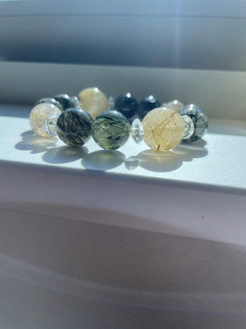 ルチルクォーツ　ブレスレット