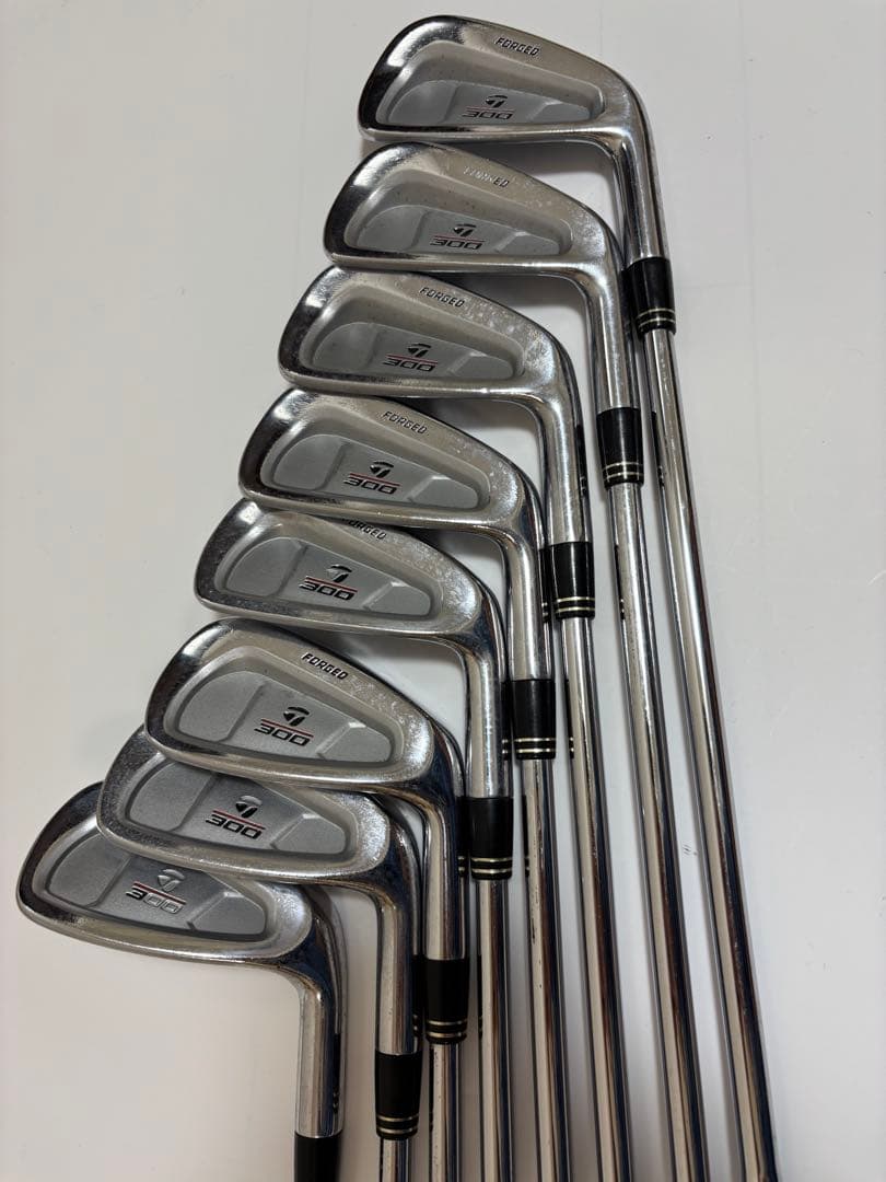 テーラーメイド 300フォージド アイアン8本セット メンズゴルフ 三浦技研