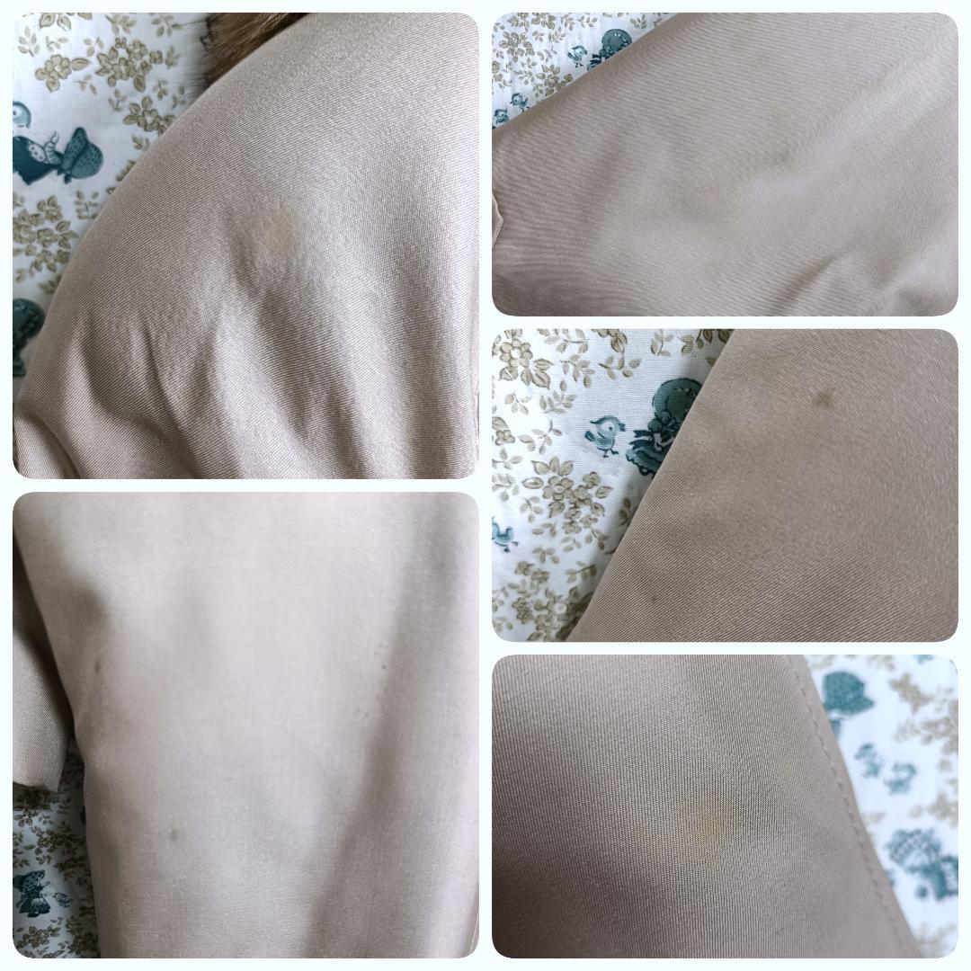 ファーコート☆女優襟　おそらくフォックスファー　絹　ライナー　ラムファー　13