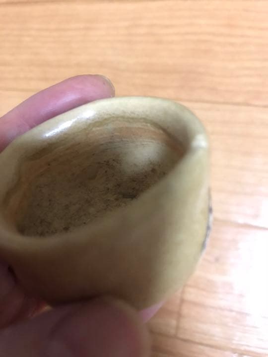 盆栽鉢　ミニ盆栽鉢豆盆栽鉢光山4個小さい盆栽鉢山野草多肉植物絵付鉢貫入氷裂鉢